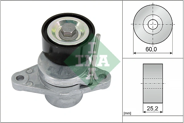 Belt Tensioner, V-ribbed belt